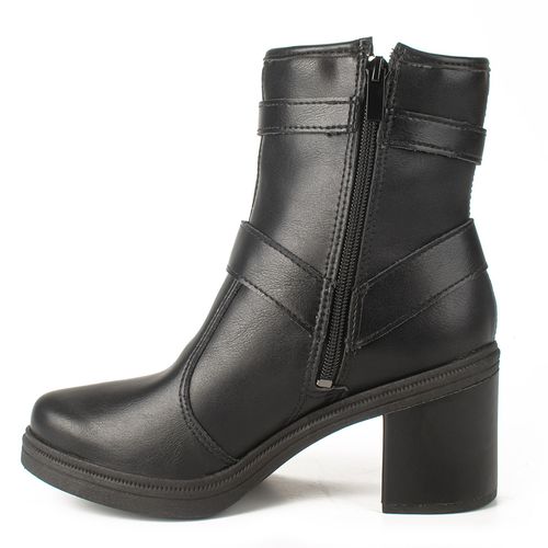 Bota Dakota  de Cano Curto Preta