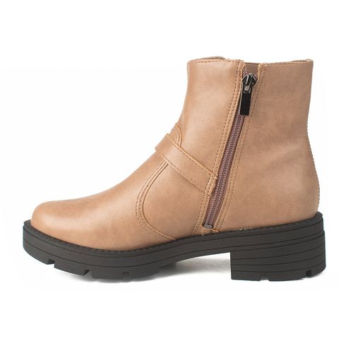 Bota Dakota  de Cano Curto Tratorada Marrom