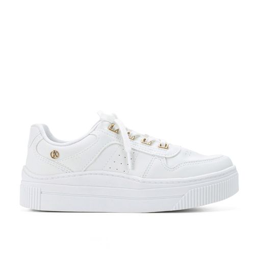 Tênis Kolosh  Casual Flatform Branco