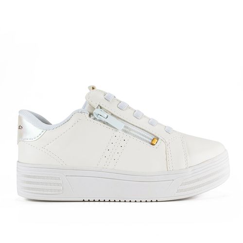 Tênis Pink  Cats Infantil Casual Flatform Branco