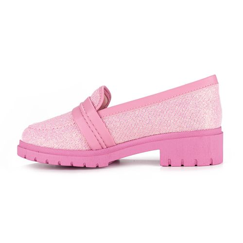 Sapato Pink  Cats Infantil Loafer Rosa