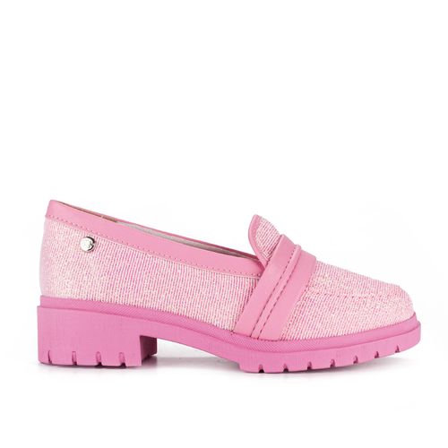 Sapato Pink  Cats Infantil Loafer Rosa