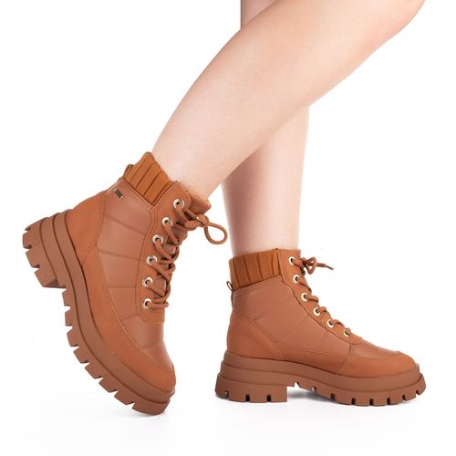 Bota Coturno  Dakota Tratorada Caramelo