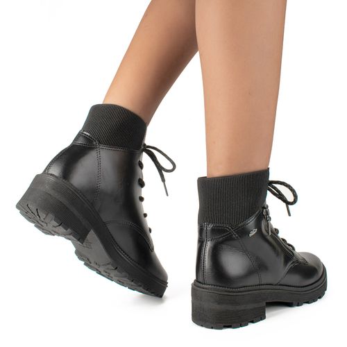 Bota Coturno  Dakota Tratorada Preta