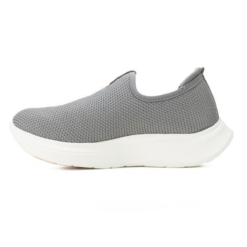 Tênis Kolosh  Esportivo Feminino Slip On Cinza