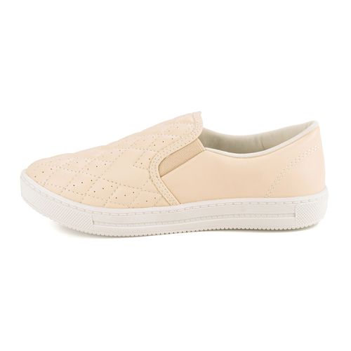 Tênis Mississipi  Slip On Bege Claro