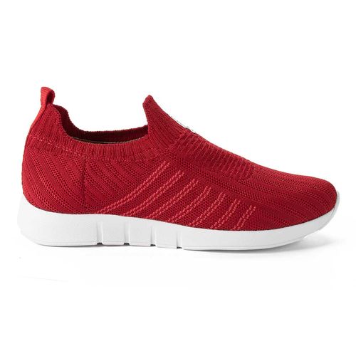 Tênis Mississipi  Jogging Slip On Vermelho