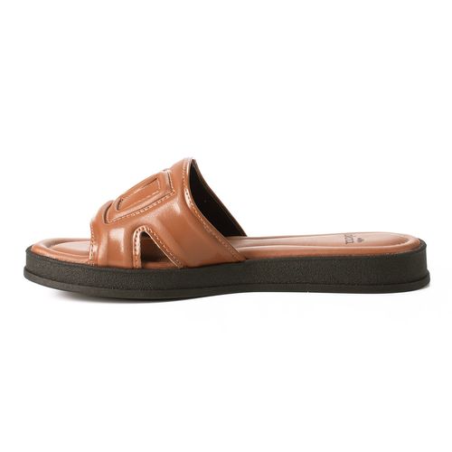 Slide Dakota  Flatform Caramelo