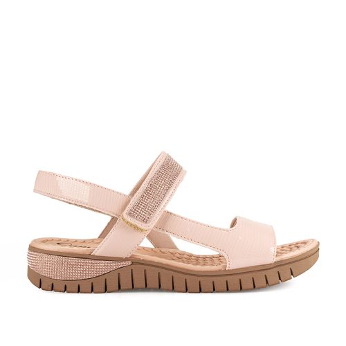 Sandália Campesí  Flatform Rosa