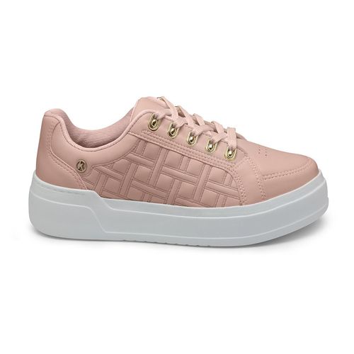 Tênis Kolosh Casual Flatform Rosa