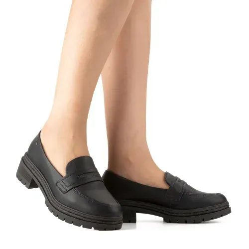 Sapato Dakota  Loafer Tratorado Preto