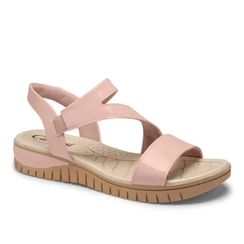 Sandália Campesí Flatform Rosa