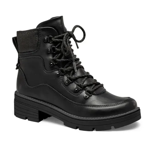 Bota Coturno Dakota Tratorada Preta