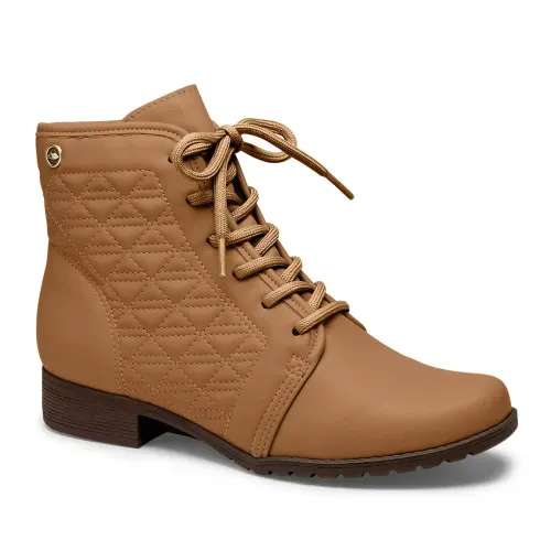 Bota Coturno Dakota Caramelo