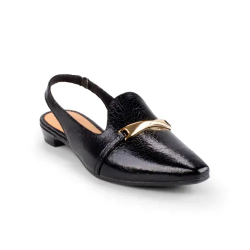 Sapato Mississipi Slingback Preto