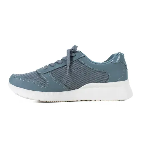 Tênis Kolosh Jogging de Calce Fácil Azul