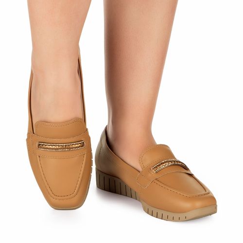 Sapato Campesí Loafer Caramelo