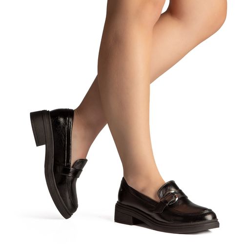 Sapato Tanara Loafer Preto