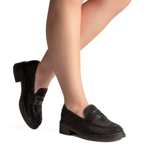 Sapato Tanara Loafer Preto