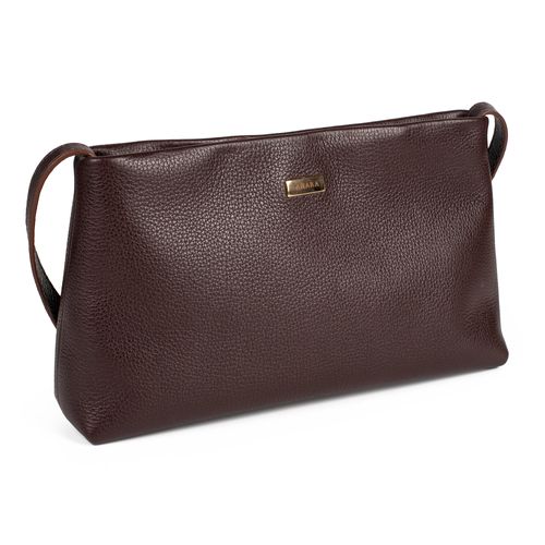 Bolsa Tanara Transversal Marrom