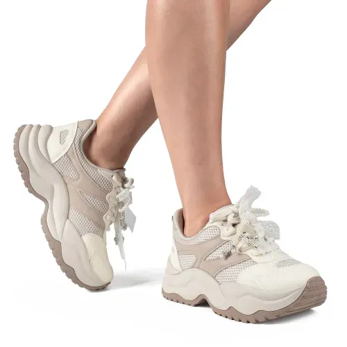 Dad Sneaker Tanara Bege